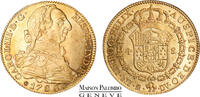 Espagne 4 escudos 1786 M Madrid DV SPL