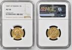 Russie 5 roubles 1889 АГ NGC AU 58 1795,00 EUR  + 18,00 EUR frais d'envoi