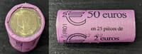 MONACO 2€ EUROS ROULEAU NEUF 25 x 2€ EUROS -