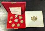 MONACO PROOF SET EURO COFFRET BE COMPLET AVEC CERTIFICAT ET CARTON -