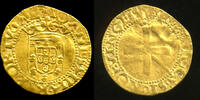 Portugal Cruzado Jean III (1521-1557) Lisbon mint -