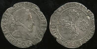 France Franc au col plat Henri III (1574-1589) -