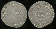 France 1/4 d'Ecu Henri III (1574-1589) -