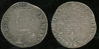 France Teston 2° type Charles IX (1560-1574) -