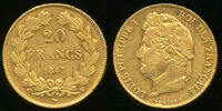 France 20 Francs Louis Philippe I 1830-1848 - Atelier de Lille -