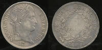 France 5 Francs Napoleon I. 1804-1814 Rouen mint -