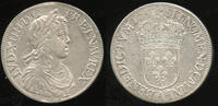 France Ecu à la mèche longue Louis XIV (1643-1715) Paris mint -