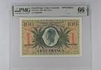 Guadeloupe 100 Francs Specimen -