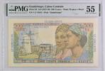 Guadeloupe 500 Francs Rare condition for this note -
