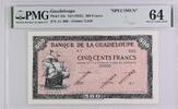 Guadeloupe 500 Francs Specimen -