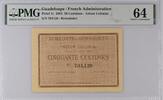 Guadeloupe 50 Centimes Trésor Colonial -