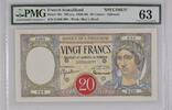 Djibouti 20 Francs Specimen -