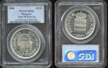 Monaco 10 Francs Rainier III. (1949-2005) - Essai Argent -