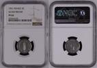FRANCE Silver 5 Centimes Fifth Republic - Only 50 Pcs - With COA -