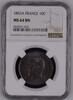 FRANCE 10 Centimes 1853 A Napoléon III. (1852-1870) Paris NGC MS 64 BN 199,99 EUR  + 6,00 EUR frais d'envoi