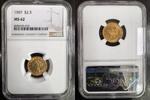 USA 2 1/2 DOLLARS 1907 PHILADELPHIE TETE DE LA LIBERT&Eacute; - NGC MS 62 NGC M... 950,00 EUR  + 15,00 EUR frais d'envoi
