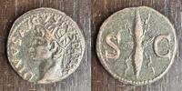 EMPIRE ROMAIN AS ROME 34-37 TIBERE 14-37 - DIVUS AUGUSTUS - 11,64G  1200,00 EUR  + 15,00 EUR frais d'envoi