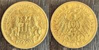 ALLEMAGNE - HAMBOURG 10 MARK 1896 J HAMBOURG VILLE LIBRE  599,99 EUR  + 15,00 EUR frais d'envoi