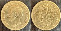 ALLEMAGNE - SAXE 10 MARK 1873 E DRESDE JOHANN 1854-1873  699,99 EUR  + 15,00 EUR frais d'envoi