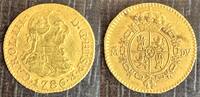 ESPAGNE 1/2 ESCUDO 1786 MADRID CHARLES III 1759-1788  399,99 EUR  + 10,00 EUR frais d'envoi