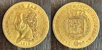 ITALIE - SARDAIGNE 20 LIRE 1818 TURIN VITTORIO EMANUELE I  1299,99 EUR  + 15,00 EUR frais d'envoi