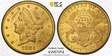 US $20 Secure 1883-CC Liberty Head $20 PCGS MS62