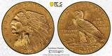 US $2 1/2 Secure 1915 Indian $2.5 PCGS MS64