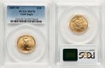 US Burnished Gold Eagle 1/4 oz Blue Gradient Gold Eagles -