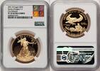 World Coins and Other 2021-W Type 1 Proof Gold Eagle 1 oz FR Reagan Bust Art -