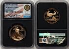 US Proof Gold Eagle 1/2 oz Miles Standish Blk Core Certified Gold American Eagles -