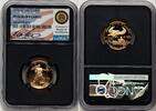 US Proof Gold Eagle 1/4 oz Miles Standish Blk Core Certified Gold American Eagles -