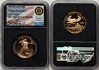 US Proof Gold Eagle 1/2 oz Miles Standish Blk Core Certified Gold American Eagles -