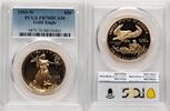 US Proof Gold Eagle 1 oz Blue Gradient Certified Gold American Eagles -