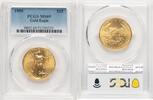 US Gold Eagle 1/2 oz Blue Gradient Gold Eagles -