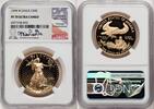 US Proof Gold Eagle 1 oz Mike Castle Certified Gold American Eagles -