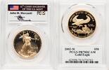 US Proof Gold Eagle 1 oz John Mercanti Certified Gold American Eagles -