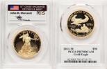US Proof Gold Eagle 1 oz John Mercanti Certified Gold American Eagles -