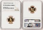 US Proof Gold Eagle 1/10 oz Brown Label Certified Gold American Eagles -
