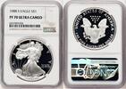 US Proof Silver Eagle 1 oz Brown Label Silver Eagles -