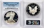 US Proof Silver Eagle 1 oz Blue Gradient Silver Eagles -