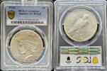 1 Dollar Peace Dollar 1934 Peace Dollar PCGS vz+ Details 86,36 EUR  + 38,86 EUR frais d'envoi
