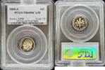 Halbe Dimes und Dimes Roosevelt Dime 2005-S Roosevelt Dime PCGS PR69DCAM 21,59 EUR  + 38,86 EUR frais d'envoi
