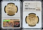 Goldm&uuml;nzen $20 St Gaudens 1927 St. Gaudens $20 NGC MS63 4050,45 EUR  + 38,86 EUR frais d'envoi