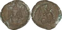 Parthian AE PARTHIAN EMPIRE. Vologases IV. Ca. A.D. 147-191. AE Dichalkon. Seleukeia on the Tigris. -