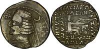 Parthian AR Drachm Parthian Empire. Orodes II. Circa 57-38 BC. AR Drachm. Mithradatkart mint -