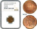 British North Borneo 10 Cents -