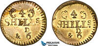 Portugal & Brazil Monetary Weight for 800 Reis, 4 Shillings 6 Pence -