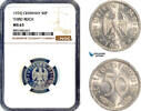 Germany, Third Reich 50 Reichspfennig 1935 NGC MS63 109,00 EUR  + 25,00 EUR frais d'envoi