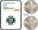 Germany, Third Reich 50 Reichspfennig 1940 NGC MS63 109,00 EUR  + 25,00 EUR frais d'envoi