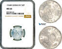 Germany, Third Reich 50 Reichspfennig 1944 NGC MS64 129,00 EUR  + 25,00 EUR frais d'envoi